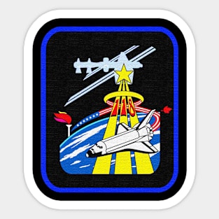 Black Panther Art - NASA Space Badge 88 Sticker